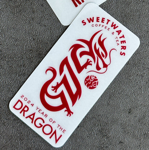 Year of the Dragon Tattoo and Sticker