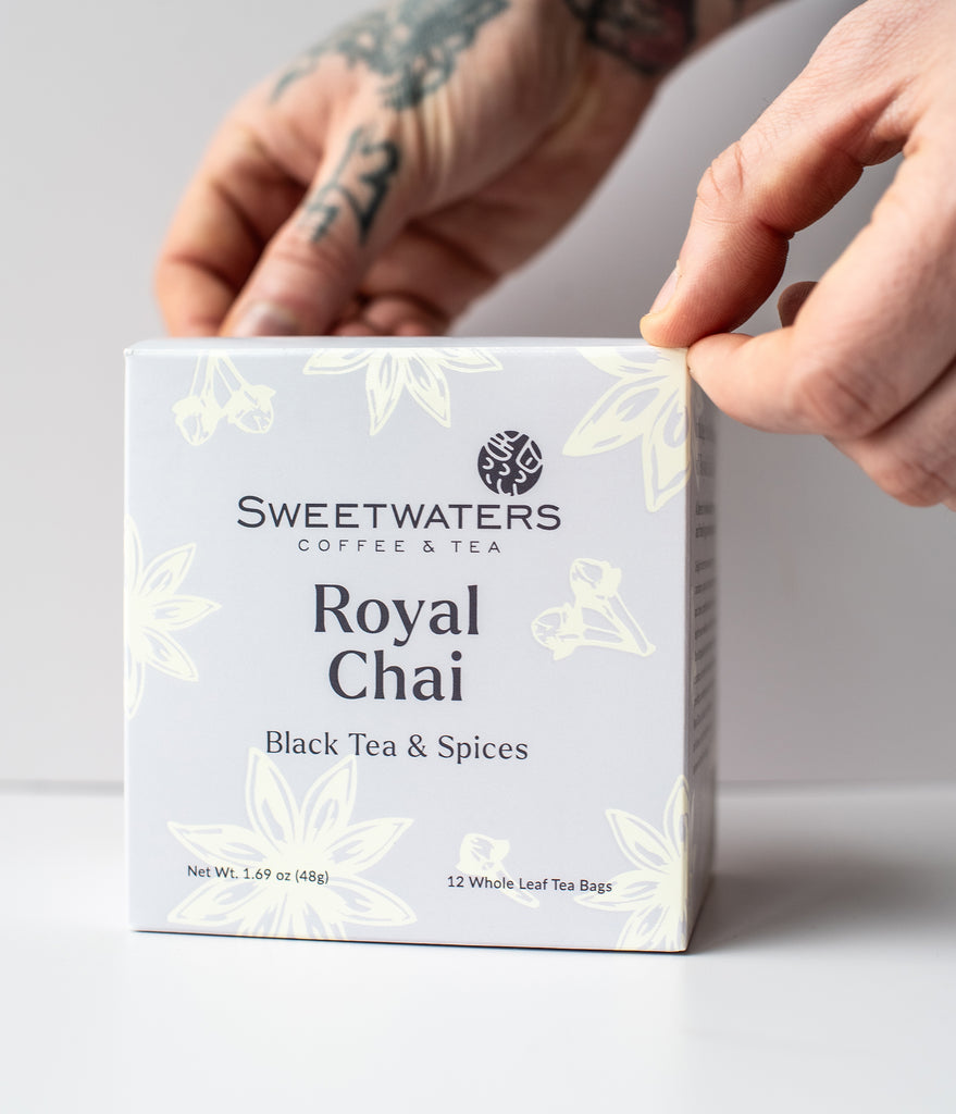 Royal Chai Tea Sachets | Sweetwaters Coffee & Tea